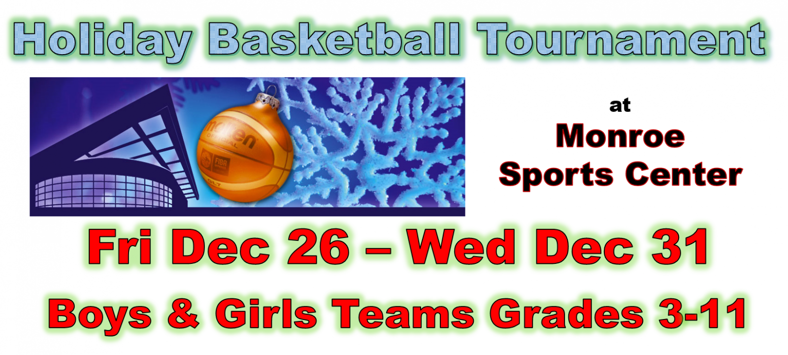 Monroe Sports Center Monroe Sports Center Basketball